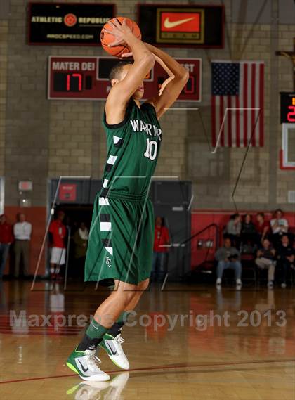 Thumbnail 3 in Brethren Christian vs. Servite (Nike Extravaganza) photogallery.