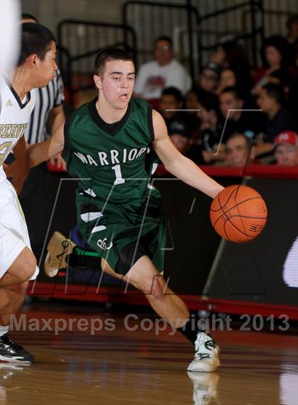 Thumbnail 2 in Brethren Christian vs. Servite (Nike Extravaganza) photogallery.