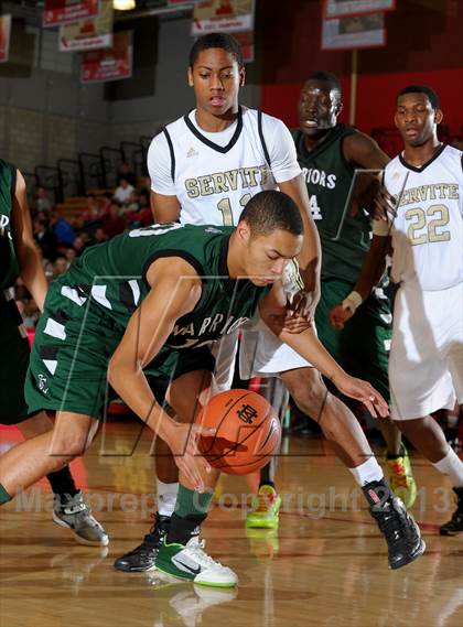 Thumbnail 3 in Brethren Christian vs. Servite (Nike Extravaganza) photogallery.