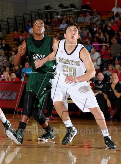 Thumbnail 2 in Brethren Christian vs. Servite (Nike Extravaganza) photogallery.