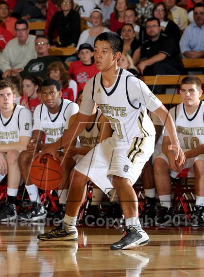 Thumbnail 3 in Brethren Christian vs. Servite (Nike Extravaganza) photogallery.