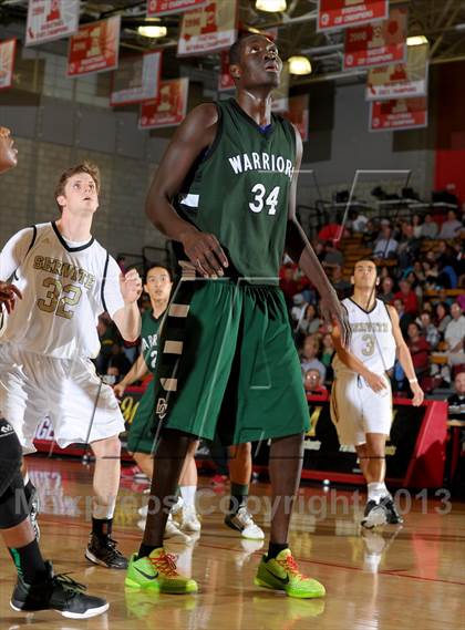 Thumbnail 3 in Brethren Christian vs. Servite (Nike Extravaganza) photogallery.