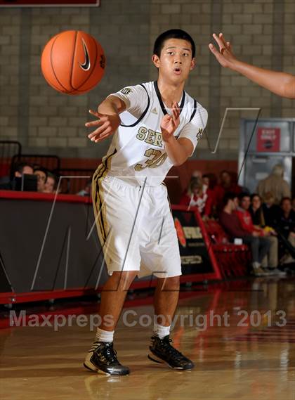 Thumbnail 2 in Brethren Christian vs. Servite (Nike Extravaganza) photogallery.