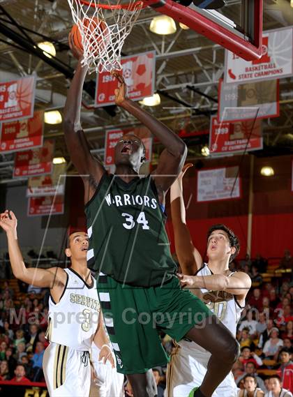 Thumbnail 1 in Brethren Christian vs. Servite (Nike Extravaganza) photogallery.