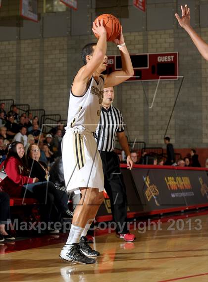 Thumbnail 1 in Brethren Christian vs. Servite (Nike Extravaganza) photogallery.