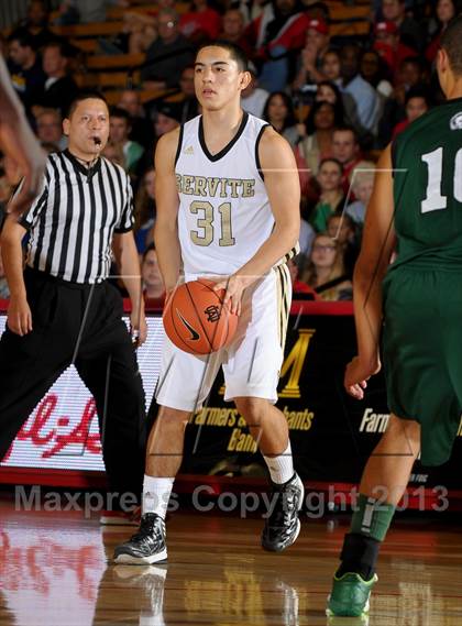 Thumbnail 1 in Brethren Christian vs. Servite (Nike Extravaganza) photogallery.