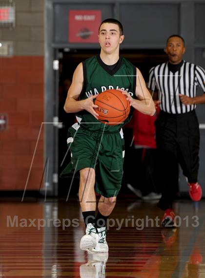 Thumbnail 2 in Brethren Christian vs. Servite (Nike Extravaganza) photogallery.