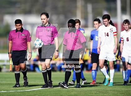 Thumbnail 3 in Sparkman vs. Auburn (Southern Soccer Challenge  Invitational Tournament) photogallery.