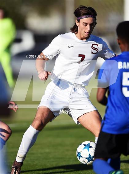Thumbnail 1 in Sparkman vs. Auburn (Southern Soccer Challenge  Invitational Tournament) photogallery.