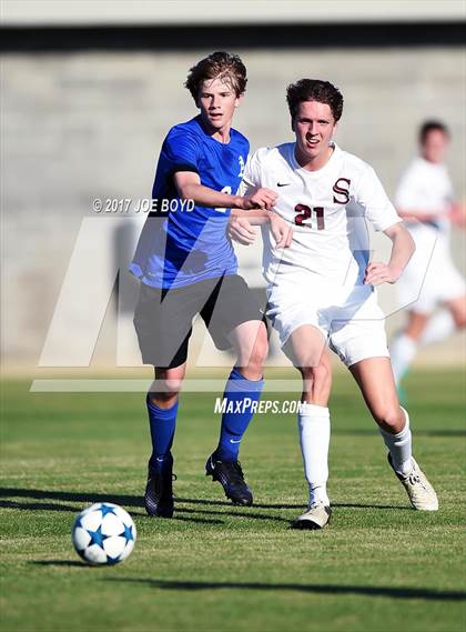 Thumbnail 2 in Sparkman vs. Auburn (Southern Soccer Challenge  Invitational Tournament) photogallery.