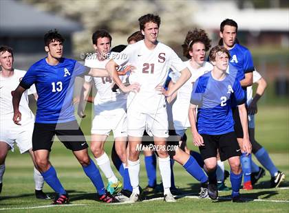 Thumbnail 2 in Sparkman vs. Auburn (Southern Soccer Challenge  Invitational Tournament) photogallery.