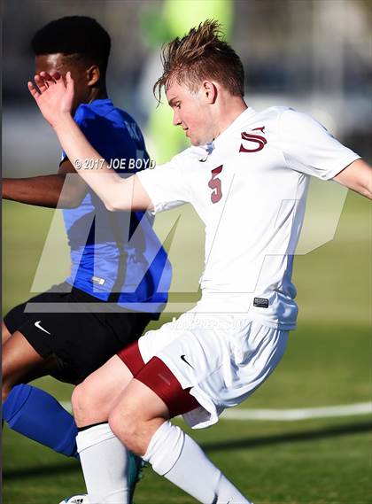 Thumbnail 1 in Sparkman vs. Auburn (Southern Soccer Challenge  Invitational Tournament) photogallery.