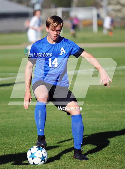 Thumbnail 1 in Sparkman vs. Auburn (Southern Soccer Challenge  Invitational Tournament) photogallery.