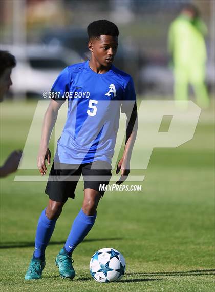 Thumbnail 1 in Sparkman vs. Auburn (Southern Soccer Challenge  Invitational Tournament) photogallery.