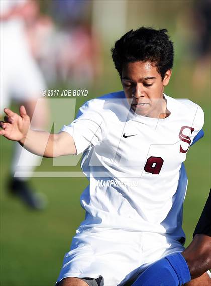 Thumbnail 1 in Sparkman vs. Auburn (Southern Soccer Challenge  Invitational Tournament) photogallery.