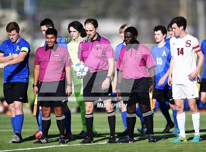 Thumbnail 1 in Sparkman vs. Auburn (Southern Soccer Challenge  Invitational Tournament) photogallery.