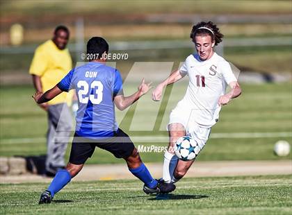 Thumbnail 1 in Sparkman vs. Auburn (Southern Soccer Challenge  Invitational Tournament) photogallery.