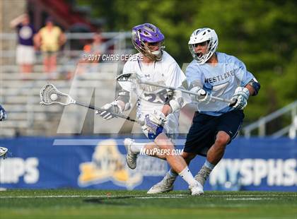 Thumbnail 2 in Christian Brothers Academy vs. Westlake (NYSPHSAA Class D Final) photogallery.