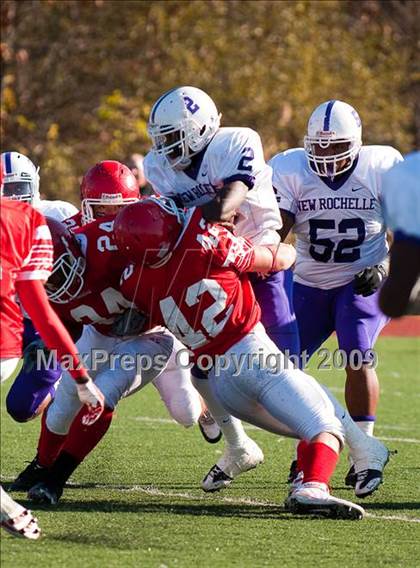 Thumbnail 2 in New Rochelle vs. North Rockland (Section 1 Class AA Final) photogallery.