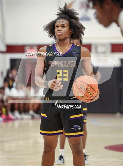 Thumbnail 2 in Hempstead vs Sewanhaka (Hoops for Hope Tournament) photogallery.