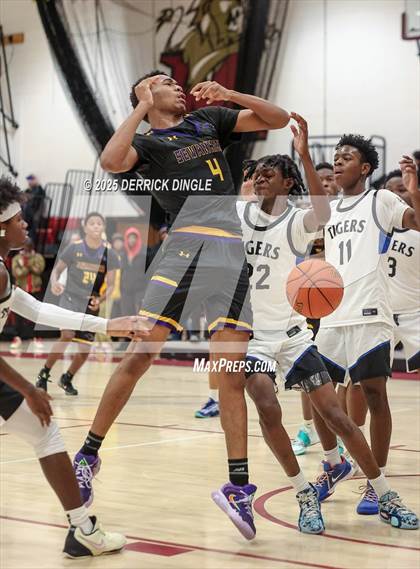 Thumbnail 2 in Hempstead vs Sewanhaka (Hoops for Hope Tournament) photogallery.