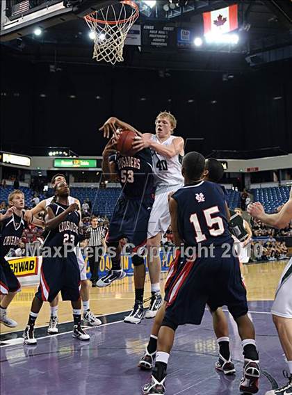 Thumbnail 2 in Colfax vs. Modesto Christian (CIF SJS D4 Final) photogallery.
