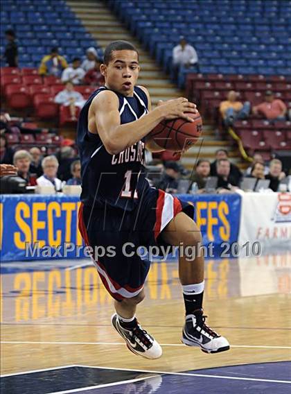 Thumbnail 1 in Colfax vs. Modesto Christian (CIF SJS D4 Final) photogallery.