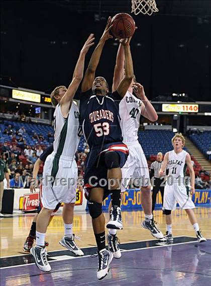 Thumbnail 1 in Colfax vs. Modesto Christian (CIF SJS D4 Final) photogallery.
