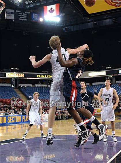 Thumbnail 2 in Colfax vs. Modesto Christian (CIF SJS D4 Final) photogallery.