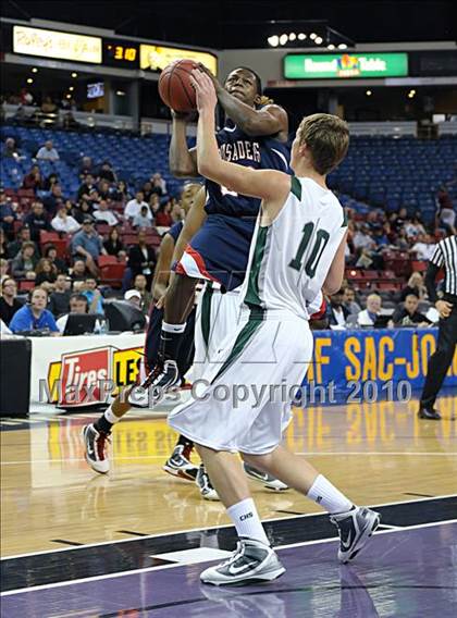 Thumbnail 2 in Colfax vs. Modesto Christian (CIF SJS D4 Final) photogallery.