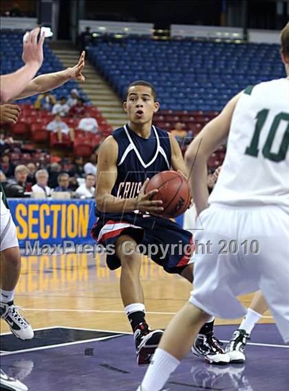 Thumbnail 3 in Colfax vs. Modesto Christian (CIF SJS D4 Final) photogallery.