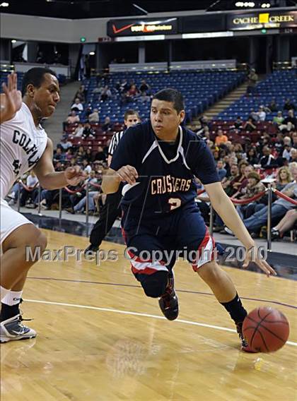 Thumbnail 3 in Colfax vs. Modesto Christian (CIF SJS D4 Final) photogallery.