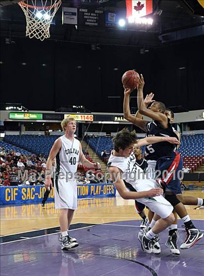 Thumbnail 1 in Colfax vs. Modesto Christian (CIF SJS D4 Final) photogallery.