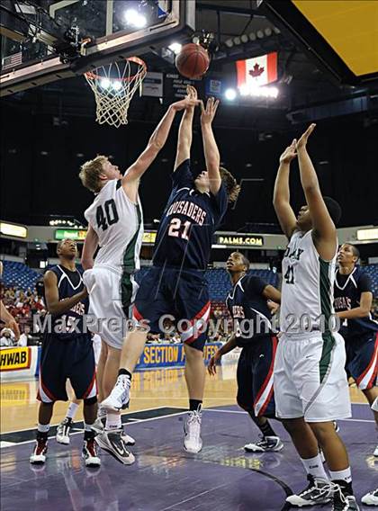 Thumbnail 2 in Colfax vs. Modesto Christian (CIF SJS D4 Final) photogallery.