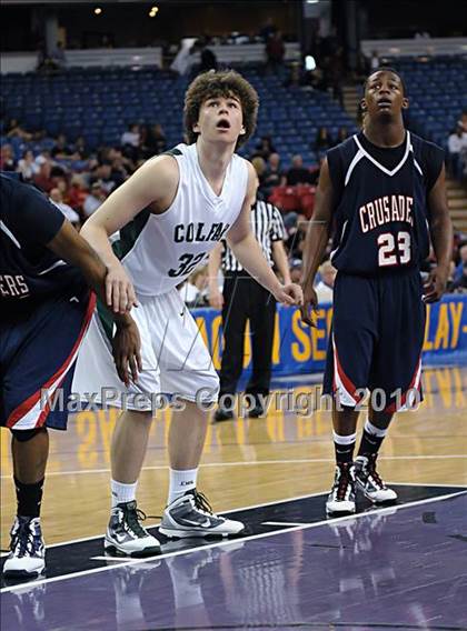 Thumbnail 2 in Colfax vs. Modesto Christian (CIF SJS D4 Final) photogallery.