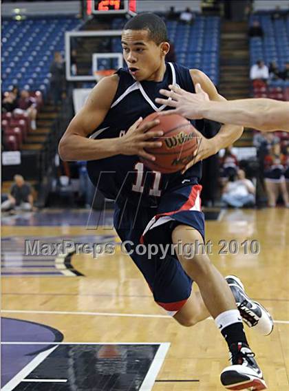 Thumbnail 1 in Colfax vs. Modesto Christian (CIF SJS D4 Final) photogallery.