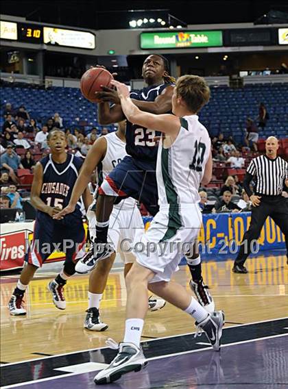 Thumbnail 1 in Colfax vs. Modesto Christian (CIF SJS D4 Final) photogallery.