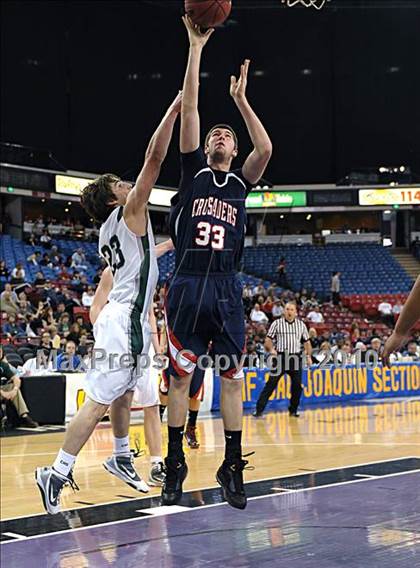 Thumbnail 2 in Colfax vs. Modesto Christian (CIF SJS D4 Final) photogallery.