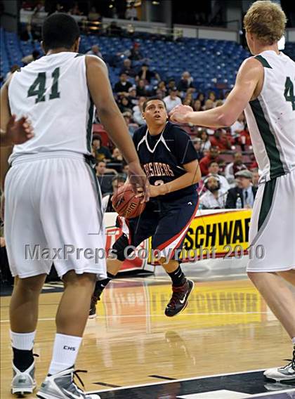 Thumbnail 1 in Colfax vs. Modesto Christian (CIF SJS D4 Final) photogallery.