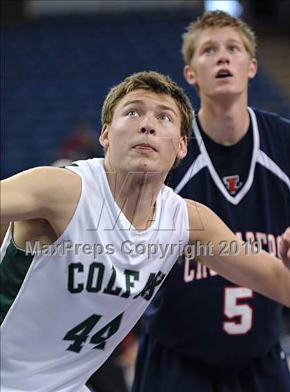 Thumbnail 2 in Colfax vs. Modesto Christian (CIF SJS D4 Final) photogallery.