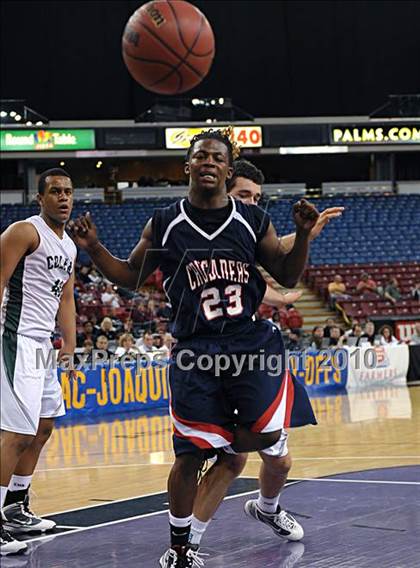 Thumbnail 3 in Colfax vs. Modesto Christian (CIF SJS D4 Final) photogallery.