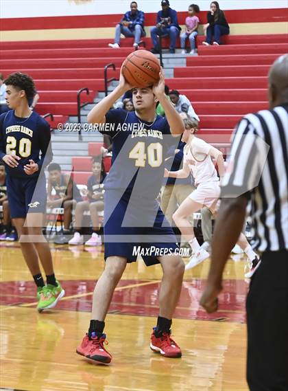 Thumbnail 1 in Cypress Ranch vs Cypress Woods (A Teams) photogallery.