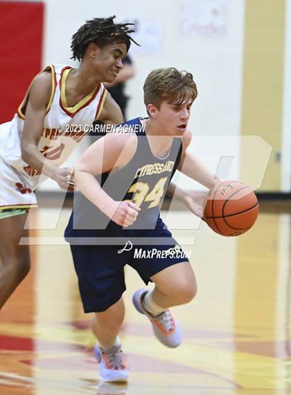 Thumbnail 2 in Cypress Ranch vs Cypress Woods (A Teams) photogallery.