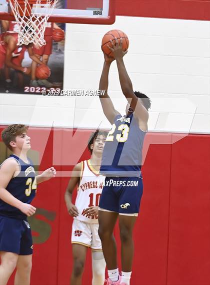 Thumbnail 1 in Cypress Ranch vs Cypress Woods (A Teams) photogallery.