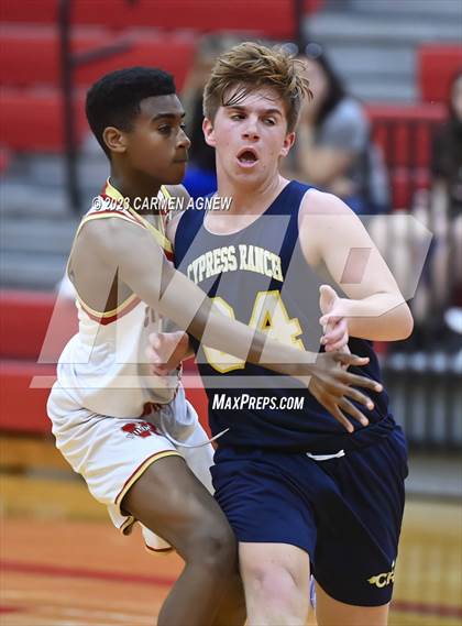 Thumbnail 2 in Cypress Ranch vs Cypress Woods (A Teams) photogallery.