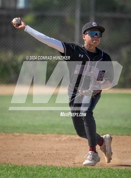 Thumbnail 1 in West Covina vs. Village Christian (CIF SS Division 6 Quarter Final) photogallery.