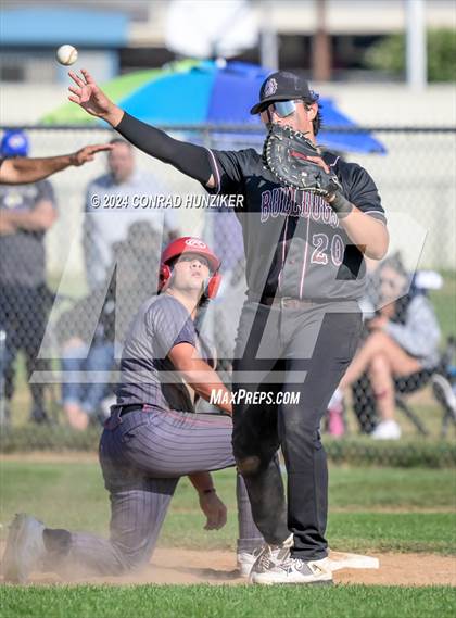 Thumbnail 3 in West Covina vs. Village Christian (CIF SS Division 6 Quarter Final) photogallery.