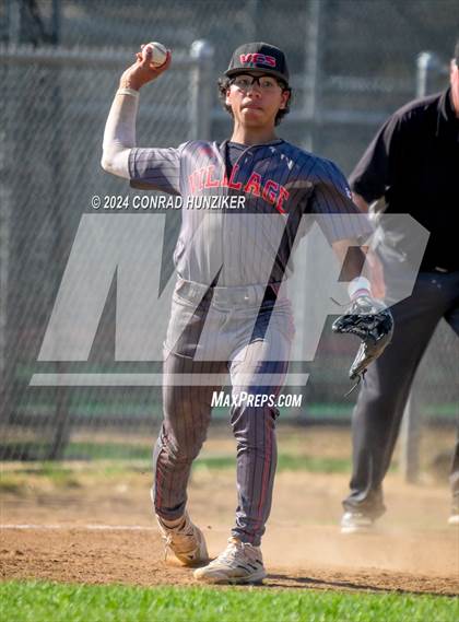 Thumbnail 2 in West Covina vs. Village Christian (CIF SS Division 6 Quarter Final) photogallery.