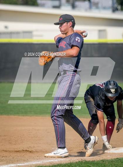 Thumbnail 1 in West Covina vs. Village Christian (CIF SS Division 6 Quarter Final) photogallery.