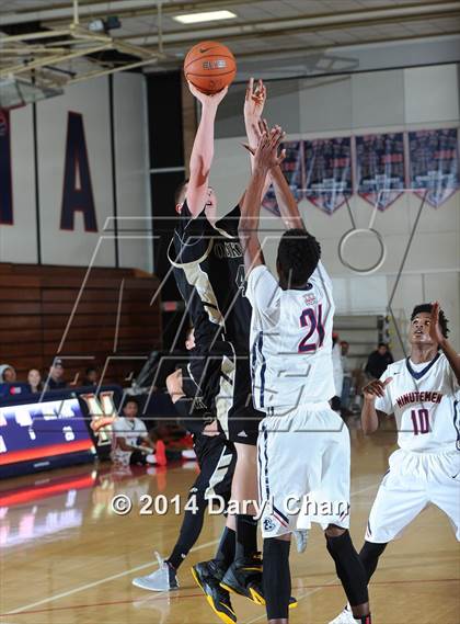 Thumbnail 2 in Maranatha vs Oak Park (Rose City Roundball Classic) photogallery.